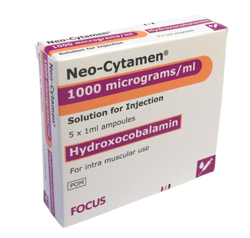 Hydroxocobalamin injection pack