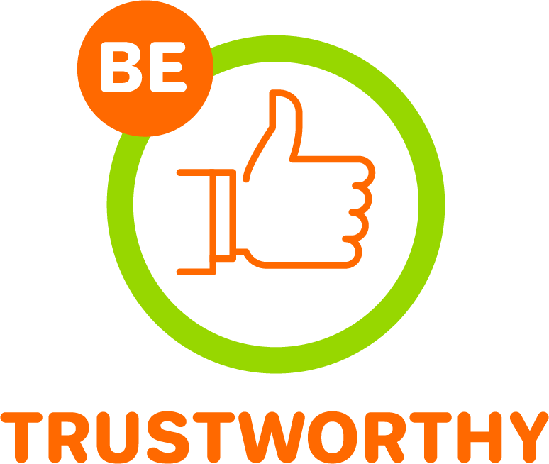 Be trustworthy