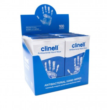 Clinell patient skin cleansing wipes
