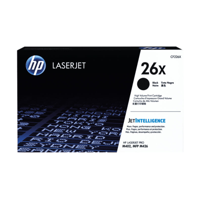 High Capacity HP No.26X Black Toner