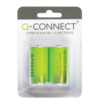 Q-Connect C Alkaline Batteries