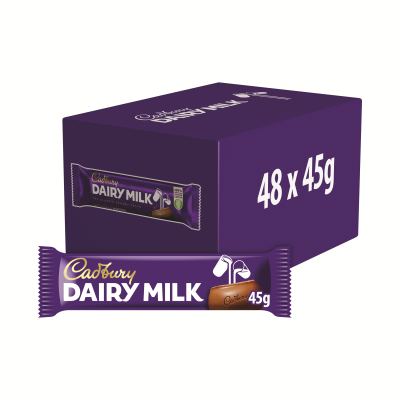 Cadbury Dairy Milk Chocolate Bar 45g