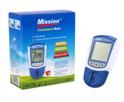 Mission 3-in-1 Cholesterol Cholesterol Meter