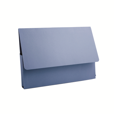 Exacompta Guildhall Document Wallet 285gsm A4 Blue