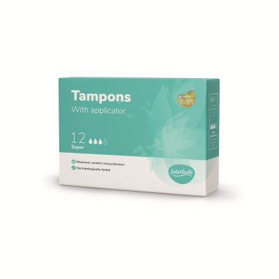 Interlude Applicator Tampons Super Boxed x12