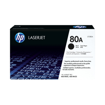 HP 80A Black Laserjet Toner Cartridge