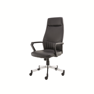 Alphason Brooklyn High Back Executive Chair Faux Leather Black AOC3122HB-BLK