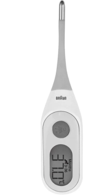 Braun PRT2000 Digital Stick Thermometer with Age Precision