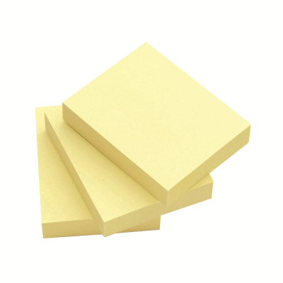 Q-Connect Quick Notes 51x76mm Yellow