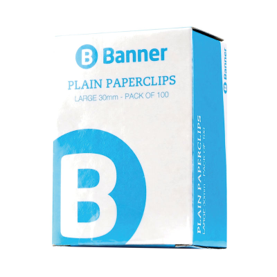 Large Paper Clips Plain