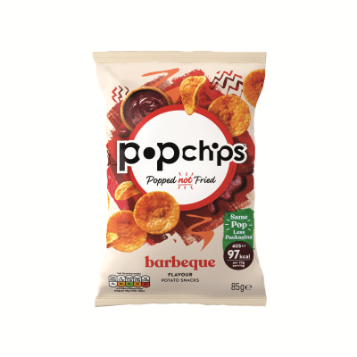 Popchips Crisps Barbeque Sharing Bag 85g