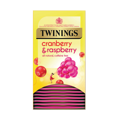 Twining's Infusion Cranberry Raspberry and Elderflower Tea Bags