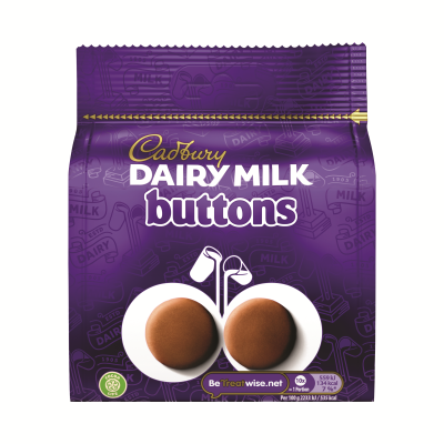 Cadbury Dairy Milk Chocolate Giant Buttons 95g 4308726