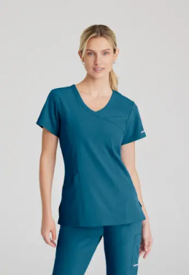 Skechers Female V Neck Scrub Top Bahama XXS