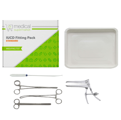 Medical Supermarket Standard IUCD Fitting Pack Multipack (x8 Packs)