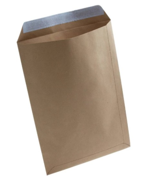 C5 Envelopes Pocket Peel and Seal 130gsm Manilla