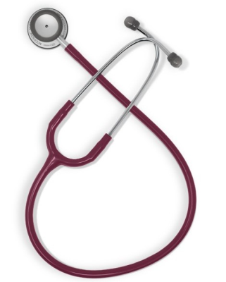 Accoson Nursing Stethoscope - Burgundy Tube