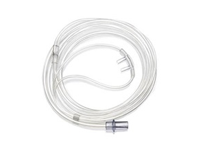 Adult Nasal Cannula with Straight Prongs and Tube 1.8m