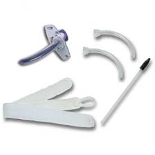 Portex® Blue Line Ultra® Tracheostomy Tube Kit - Cuffed Fenestrated 6.0 mm