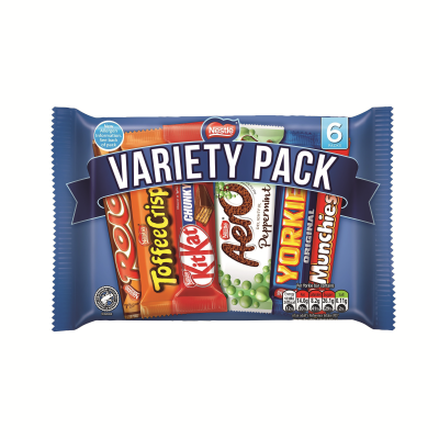 Nestle Variety Chocolate Bars 264g