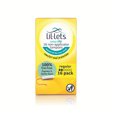 Lil-Lets Non-Applicator Tampons Regular x16