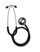 Diamond Adult Stethoscope in Black