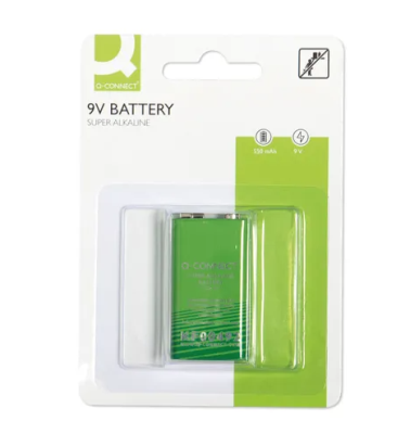 Q-Connect 9V Alkaline Battery
