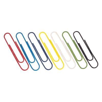 Large Paper Clips Coloured