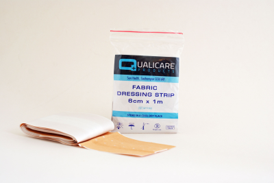 Fabric Plaster Dressing Strips 6cm x 1m