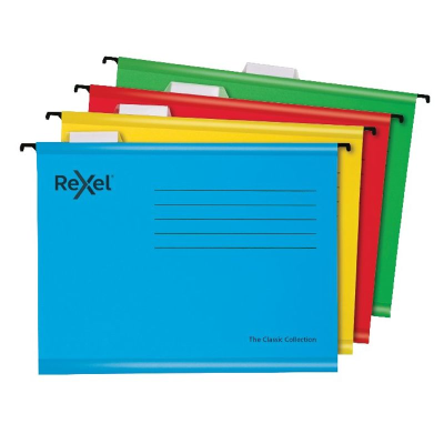 Foolscap Suspension Files Blue