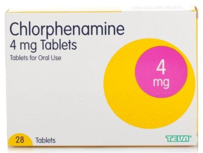 [AMB] (POM) Chlorphenamine  - 4mg Tablets - (Pack 28)