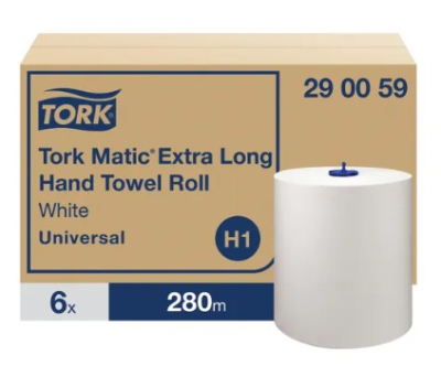 Tork Matic Hand Towel White - H1 1 ply - 280m