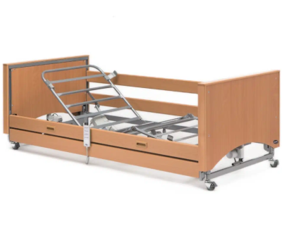 Invacare Medley Ergo Low Profiling Bed With Select Ends & Side Rails (Flat Pack)