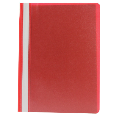 A4 Clip File Red, 30 Sheet