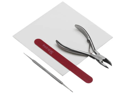 Instrapac Podiatry Assistants Pack Curved Roller Spring Nail Cutter