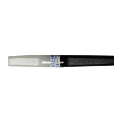 BD Vacutainer Precision Glide Multisample Needle 22g x 1" Black