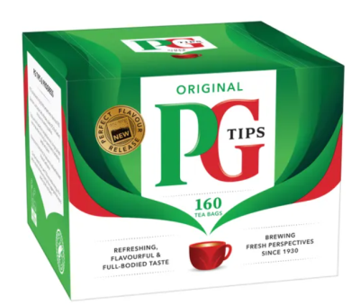 PG Tips Tea Bags (Pack of 160)