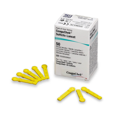 CoaguChek Softclix Patient Lancets 0.8mm / 21G