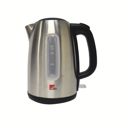 MyCafe Brushed Stainless Steel 1.7 Litre Jug Kettle EV7710