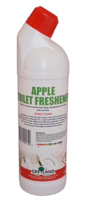 Apple Toilet Cleaner 1 Litre Single (x1)