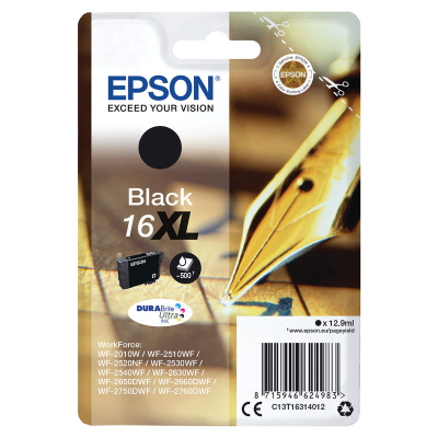 Epson No.16XL High Cacpacity Ink Cartridge Black