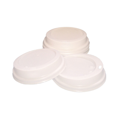 Caterpack White 25cl Paper Cup Sip Lids (Pack of 100)