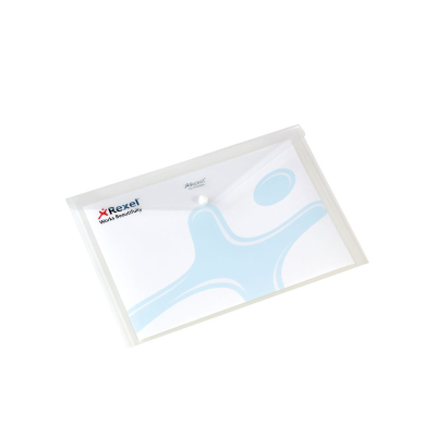 Rexel A4 Document Wallets Clear