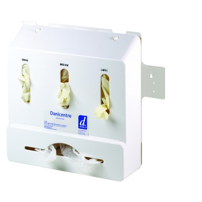 DaniCentre Standard Glove and Apron Dispenser with Backplate