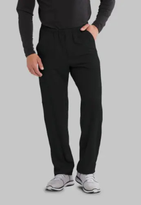 Skechers Unisex Drawcord Scrub Trousers Black XS
