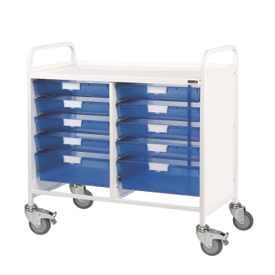 VISTA 100 Trolley 8 Single/2 Double Trays