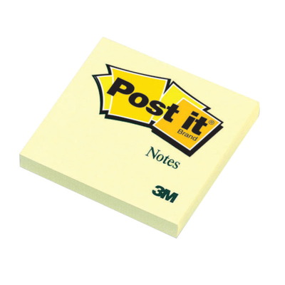 Post-it Canary Yellow Notes 76 x 76mm