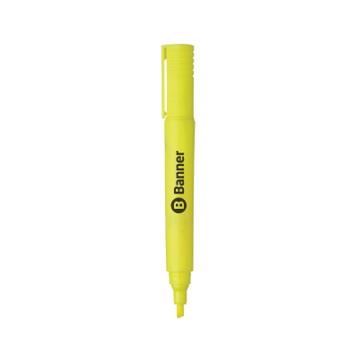 Yellow Round Chisel Highlighter