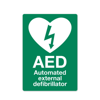 AED Wall Sign