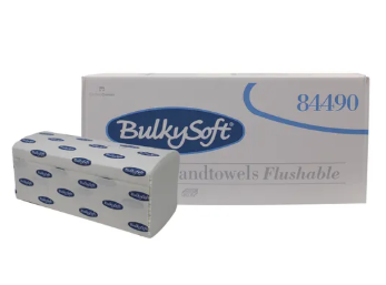 BulkySoft V Fold Hand Towel Flushable
